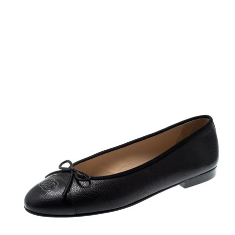 chanel ballet flats size 41